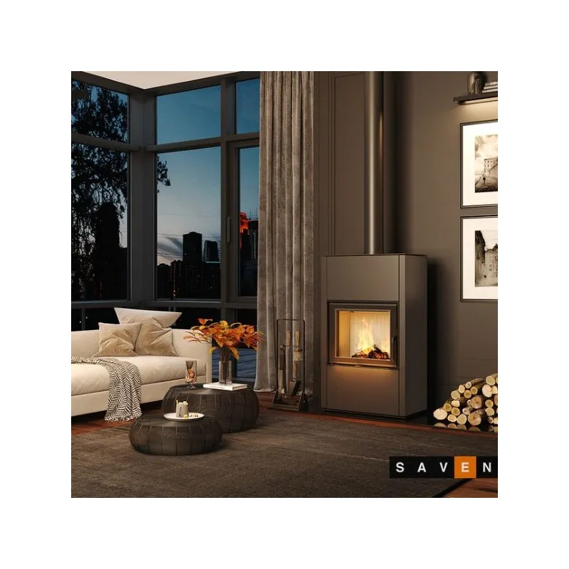 Peć na drva samostojeća SAVEN VATRA XXL 60X50 ECO (10,2 Kw) - Mihovljan, Čakovec