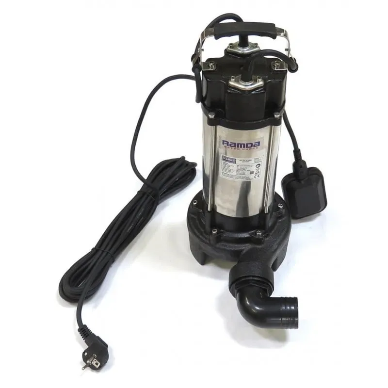 ramda v1500df inox potopna pumpa 1500w, 24.000l/h, nož - slika 10
