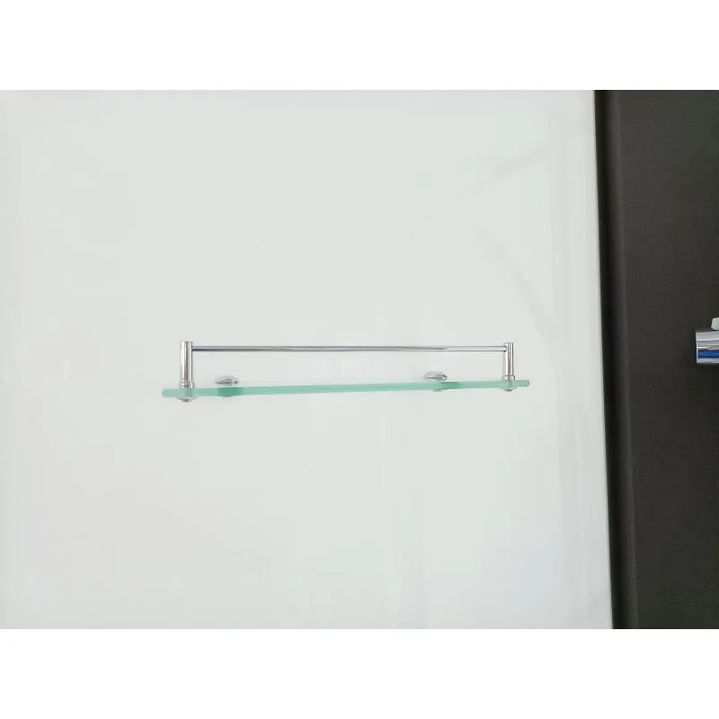 tuš kabina bijela 2 crna 90x90x203cm - slika 7