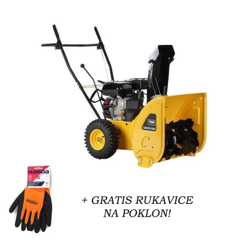 bacač snijega texas king 568tg 56cm, motor loncin - slika 2