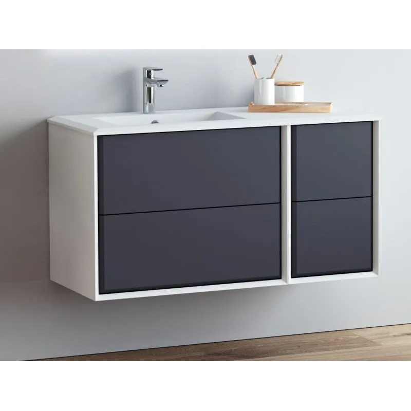 kupaonski set "delta 105" bijeli - slika 2