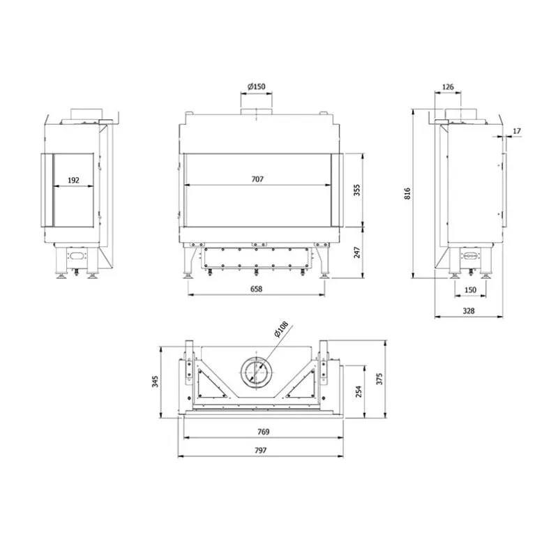 leo p/70/g20 plinski kamin - slika 2