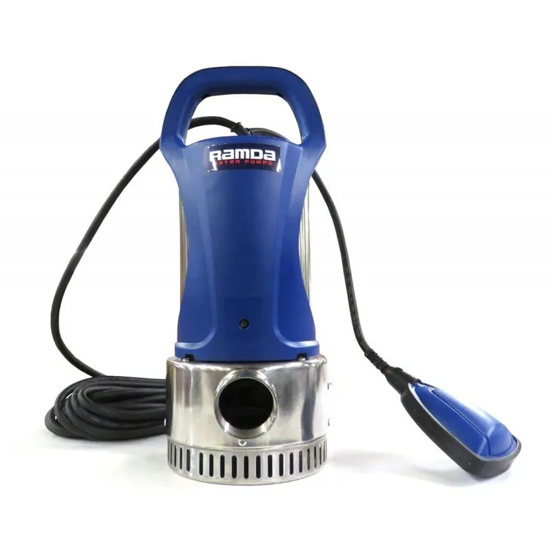 ramda q100068x inox potopna pumpa 1000w, za čistu vodu - slika 6
