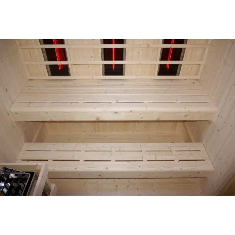 sauna vanjska lahti za 6 osoba - 198x181,5x202,2 cm - slika 8