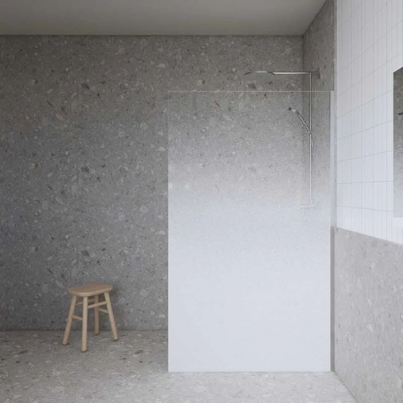 vetro mist 90f chrome tuš stijena 90×200 cm - slika 2