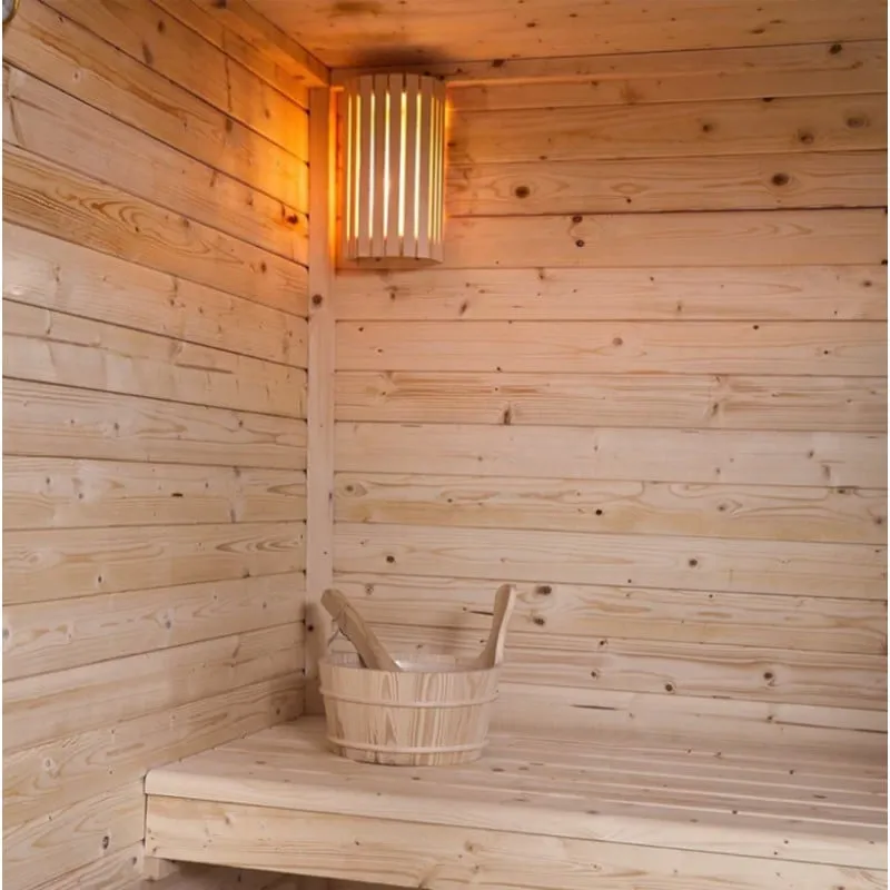 sauna vanjska helsinki za 2-3 osobe. 165x175x218,9 cm (komplet za slaganje) - slika 8