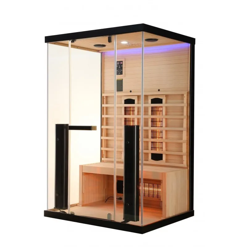 sauna billund 2 nova infracrvena za 2 osobe 125x100x190 cm (komplet za montažu) - slika 14