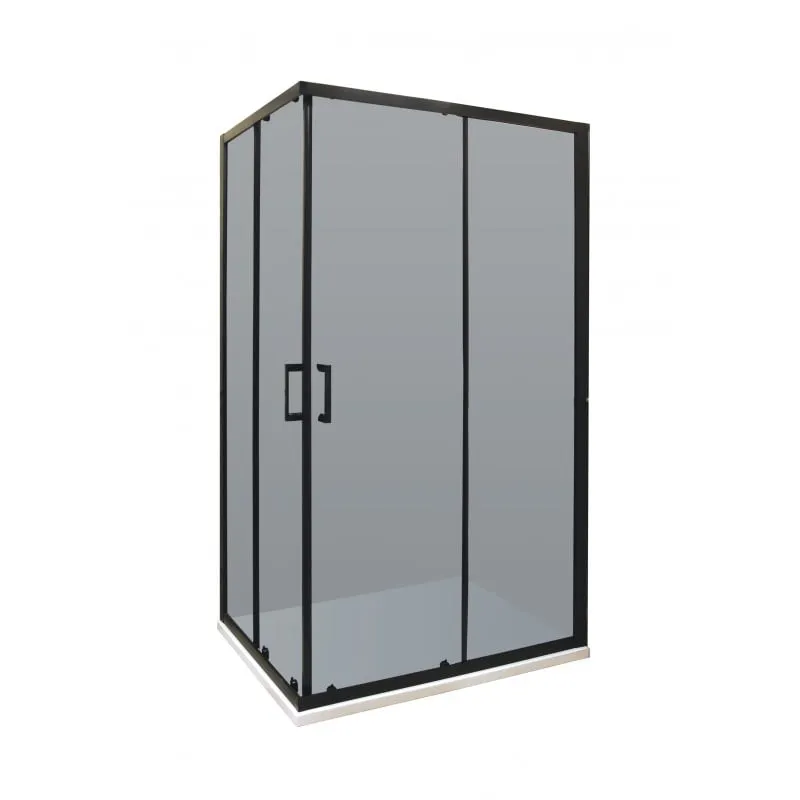 tk black 80100 pravokutna tuš kabina 80x100x195 cm - slika 3