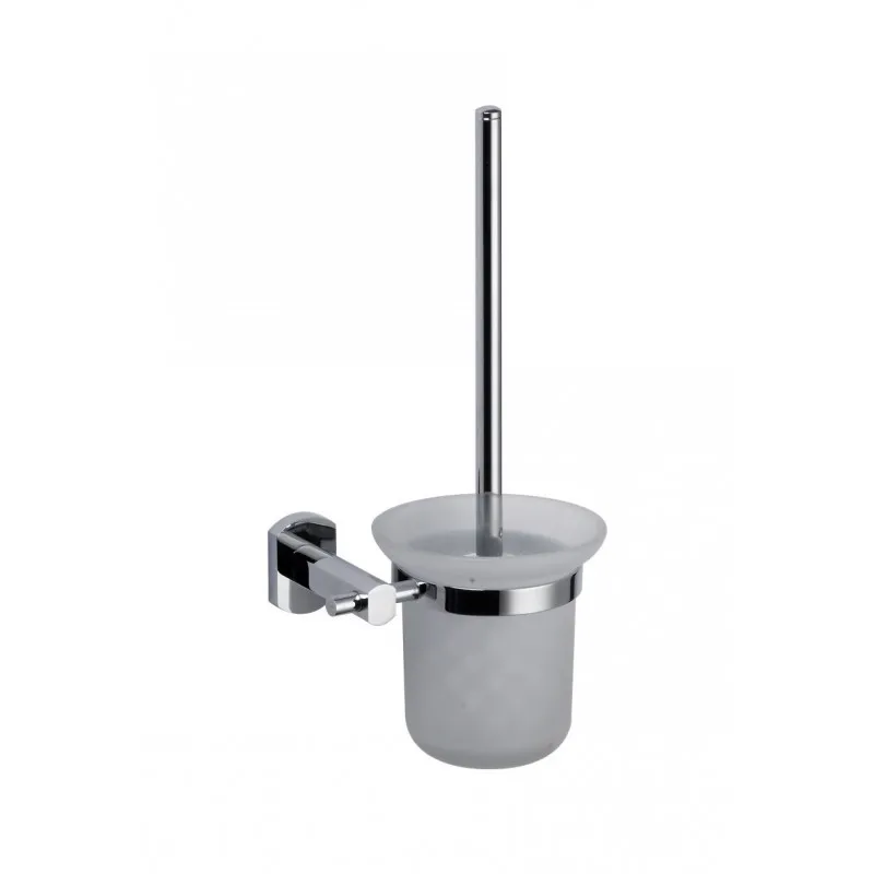 nicole set četki za wc, krom - slika 1