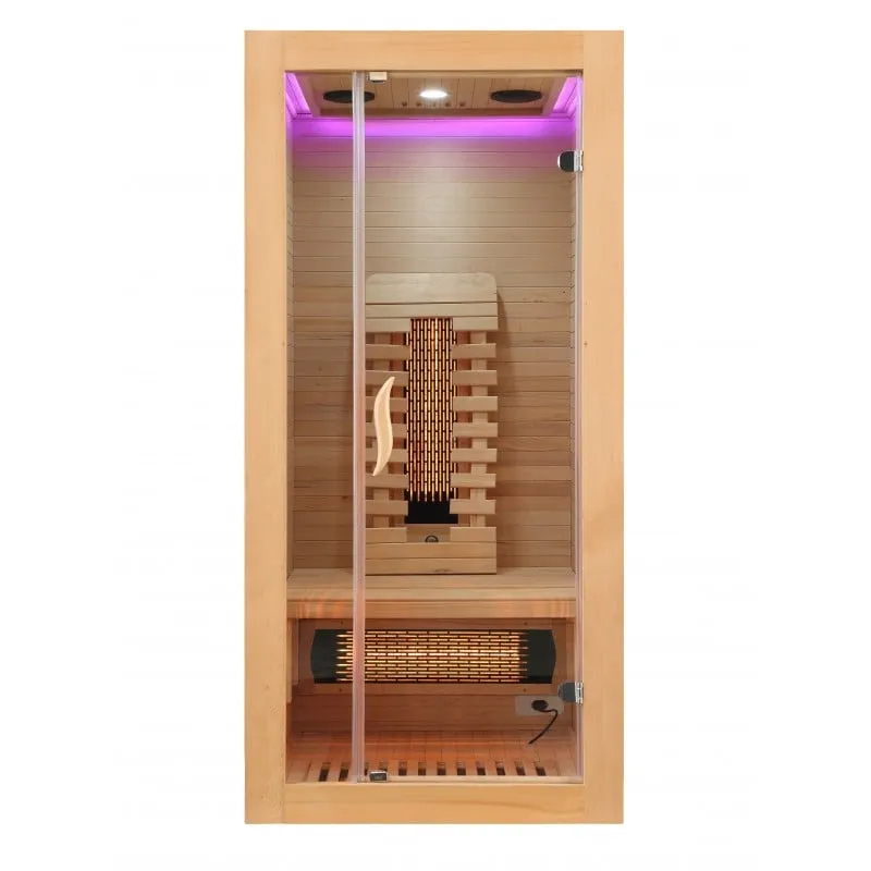 sauna infracrvena malmö 1 za 1 osobu 90x90x190 cm - slika 14