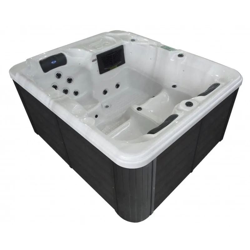 bazen hidromasažni - jacuzzi vanjski oasis - bijeli mramor 208x175x90 cm - slika 3