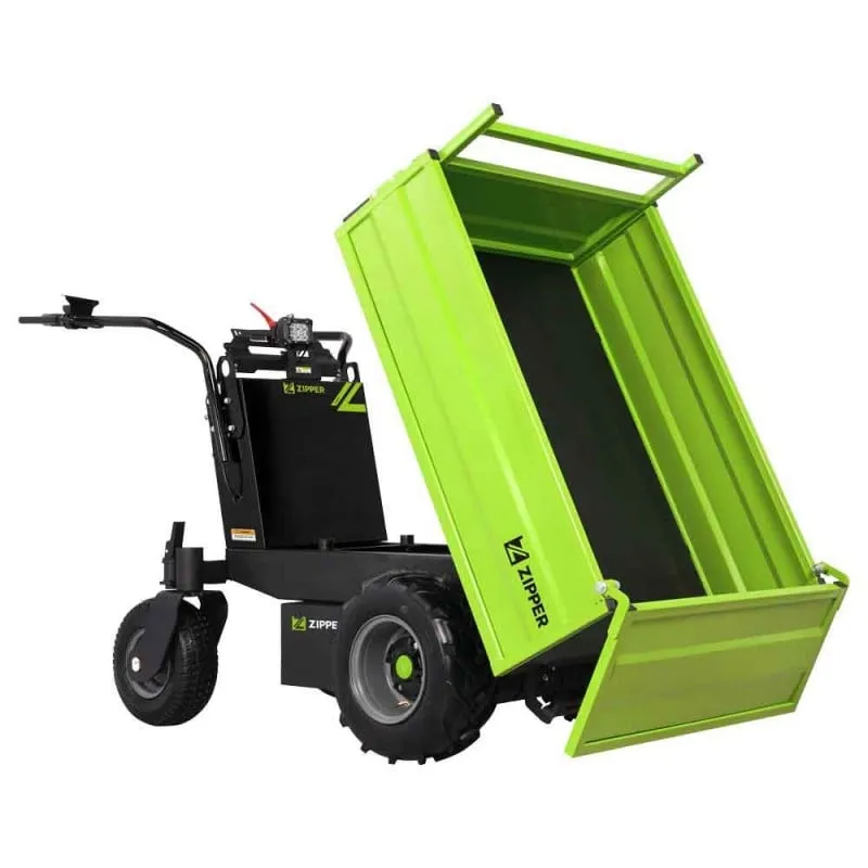 električna kolica - mini kiper zi-ed600 zipper maschinen - slika 3