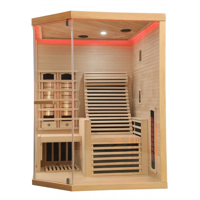 sauna carbon 3 infracrvena za 2 osobe 150x150x195 cm - slika 18