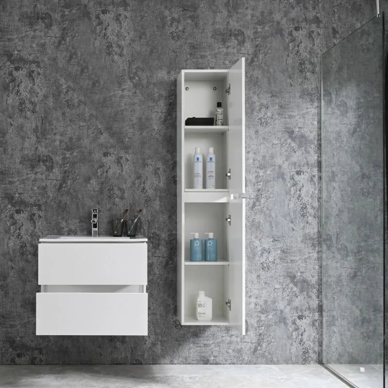 corbo visoki ormar 150x30x30cm bijeli - slika 3