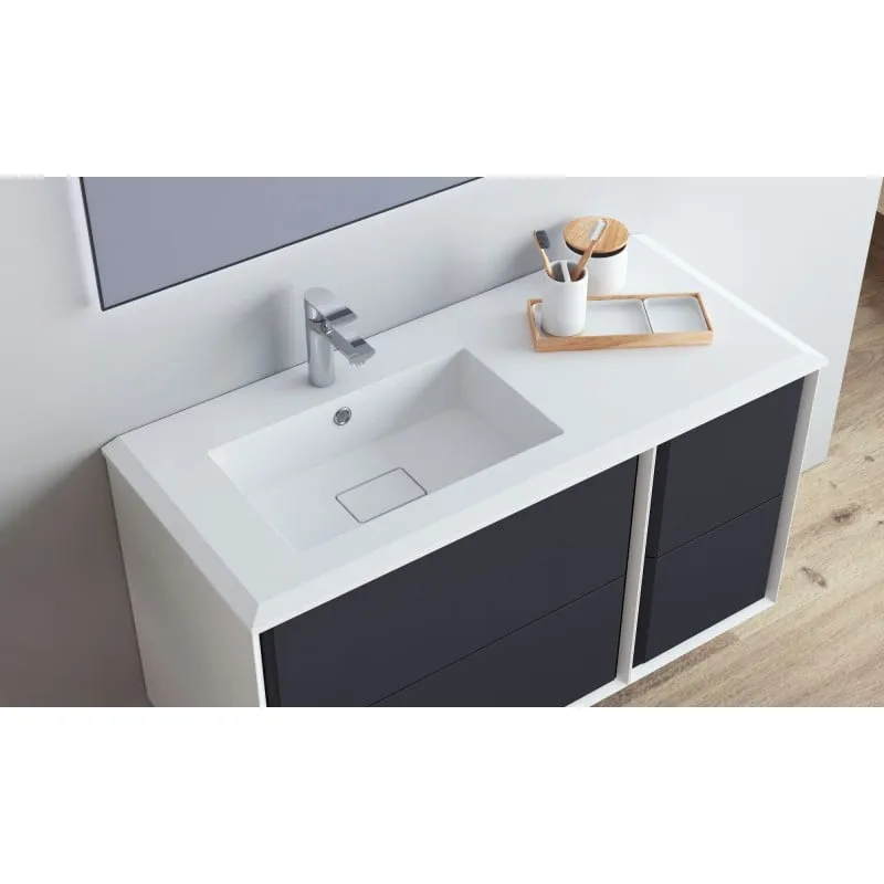 kupaonski set "delta 105" bijeli - slika 3
