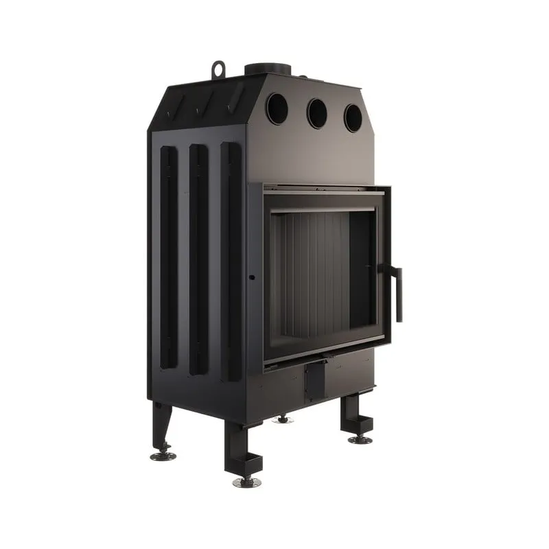 kamin ugradbeni saven energy 60x50 (14,5 kw) eco - crni šamot - slika 5
