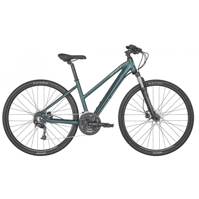 Bicikl Scott Sub Cross, 28"h/disk, 27br/altus, s/15 tamno zeleni ženski - Mihovljan, Čakovec