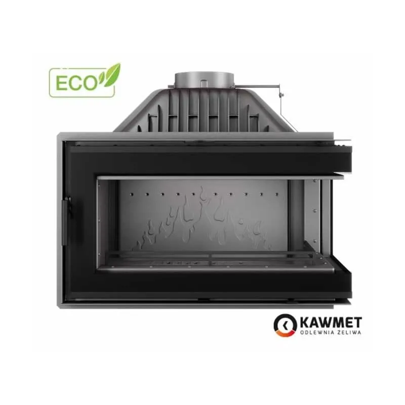 kamin ugradbeni kawmet w16 pb black (13,5 kw) eco - slika 3