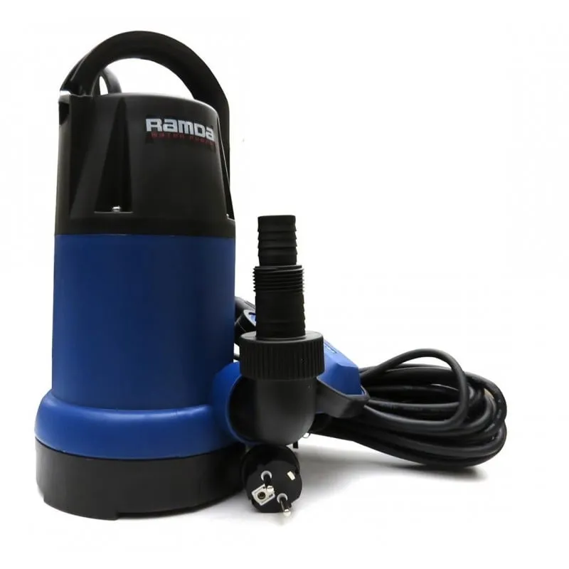 ramda q750b38 potopna pumpa, 750w za čistu i nečistu vodu - slika 5