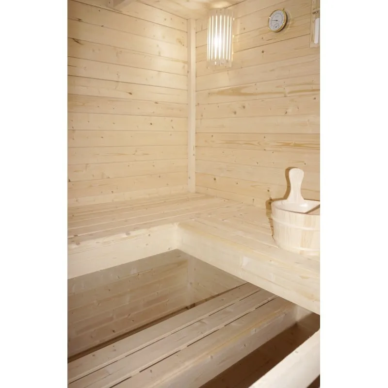 sauna vanjska vaasa za 4-6 osoba 310x230x219,5 cm - slika 4