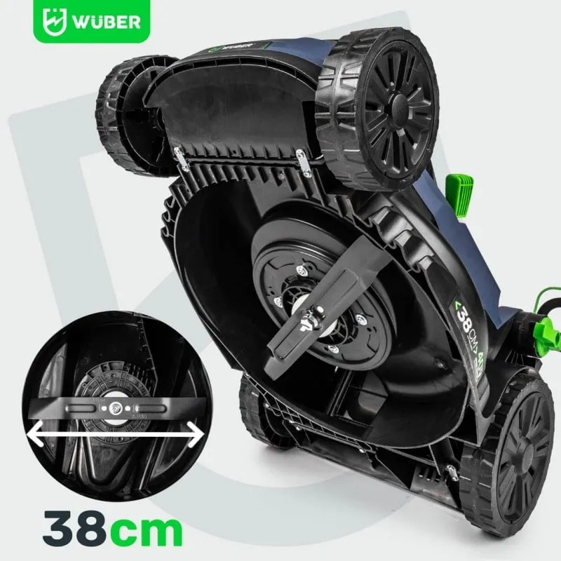aku kosilica 40v dvije baterije i dvostruki punjač wuber - slika 7