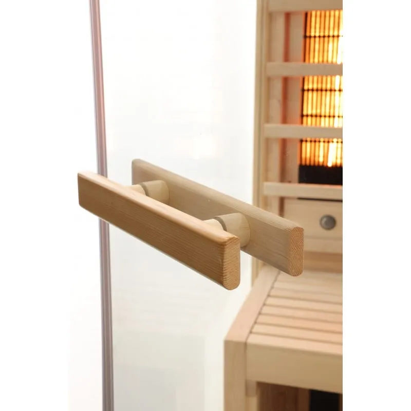 sauna carbon 3 infracrvena za 2 osobe 150x150x195 cm - slika 7