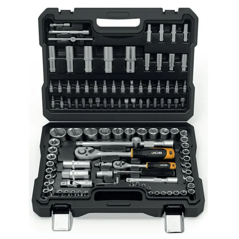 set alata 108 komada. 1/4", 1/2" jcb-41082-5 - slika 1