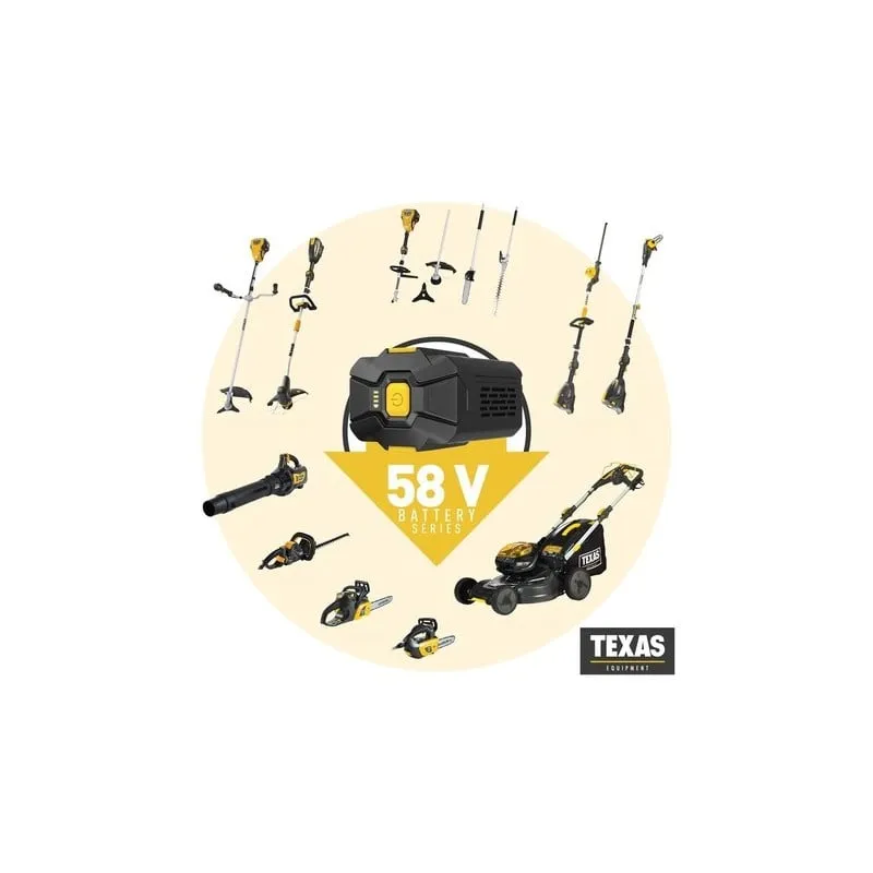 set alata texas bmz 5800 58v, bez baterijskog punjača - slika 6