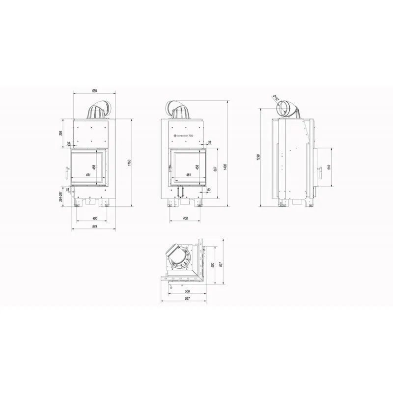 mbn p/bs kamin na drva - slika 4