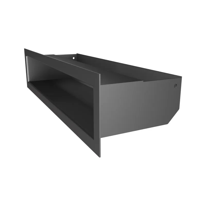 ventilacijska rešetka saven loft 90x400- crna - slika 2