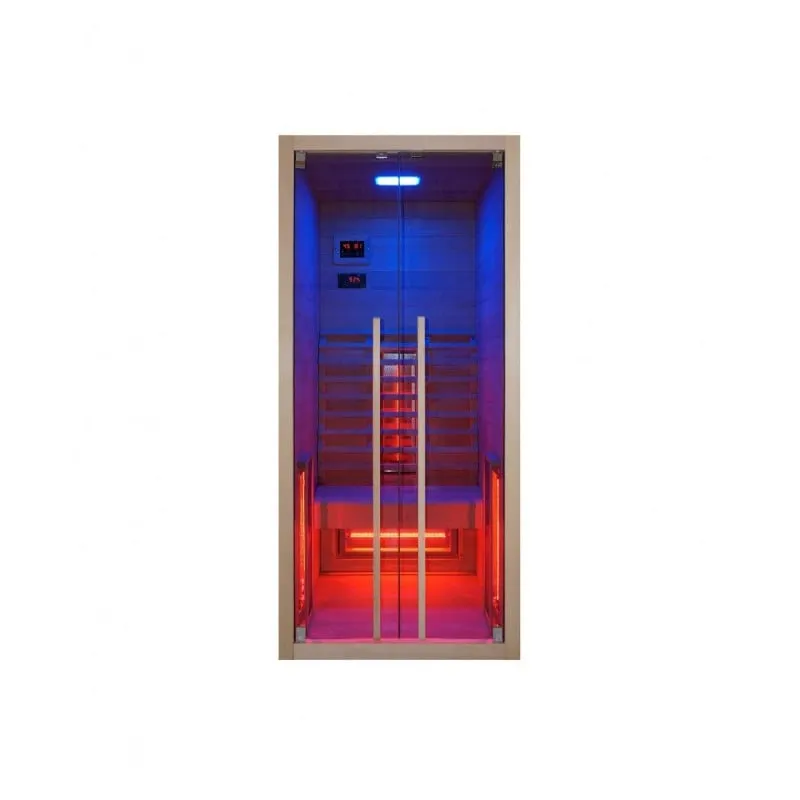 sauna infracrvena ruby 1 za 1 osobu 90x100x195 cm - slika 4