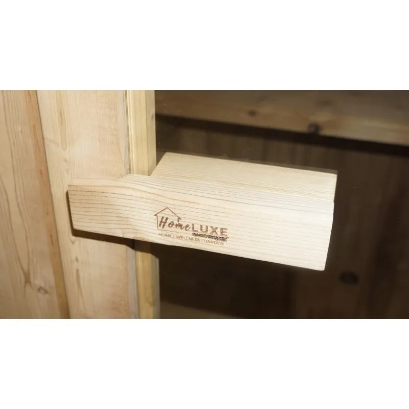sauna vanjska lindholm za 1-2 osobe 128,2 x 120 x 194 cm (komplet za montažu) - slika 10