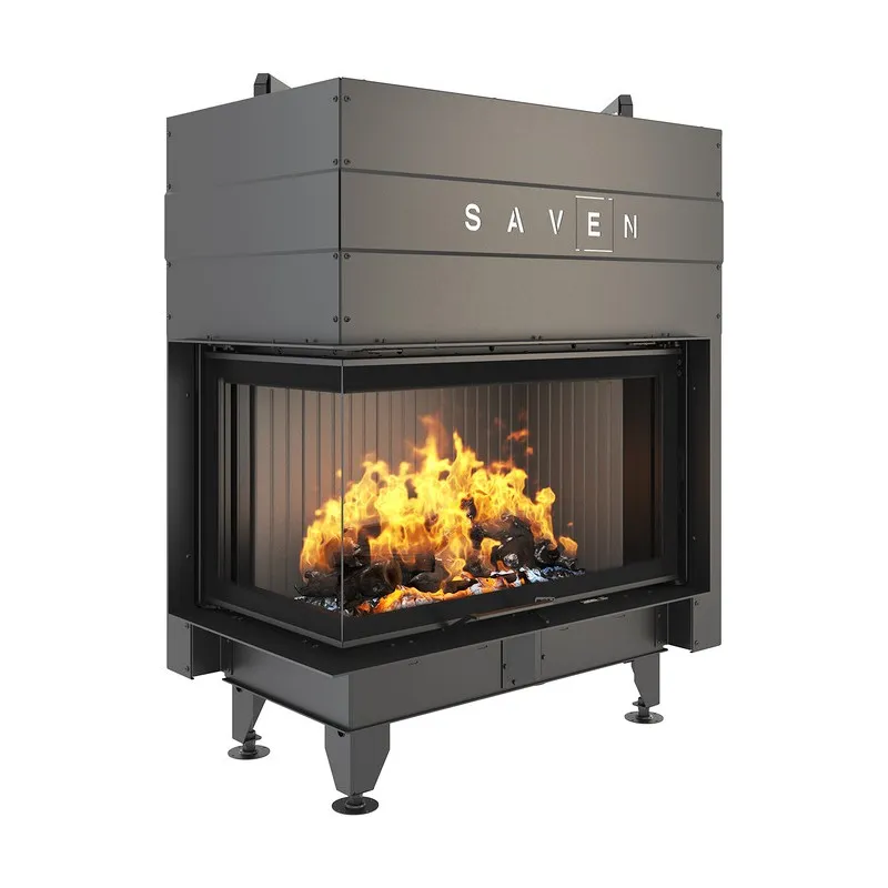 Kamin ugradbeni G/SAVEN Energy Up 85x50x47L (17,0 kW) - crni šamot - Mihovljan, Čakovec
