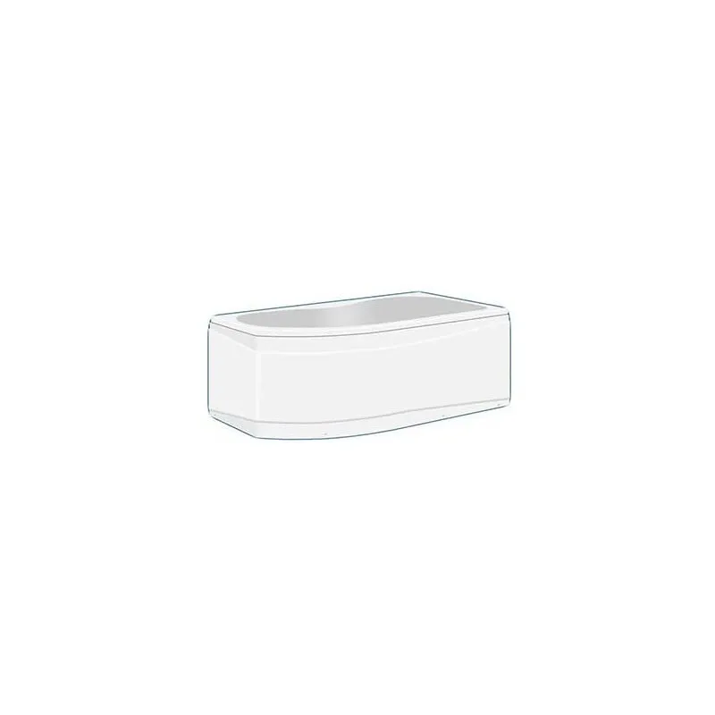 elegant 170 r/o akrilna kada sa oblogom - slika 2