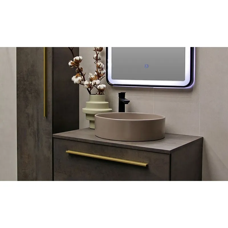 Destiny nadgradni keramički umivaonik taupe D420X120 mm - Mihovljan, Čakovec