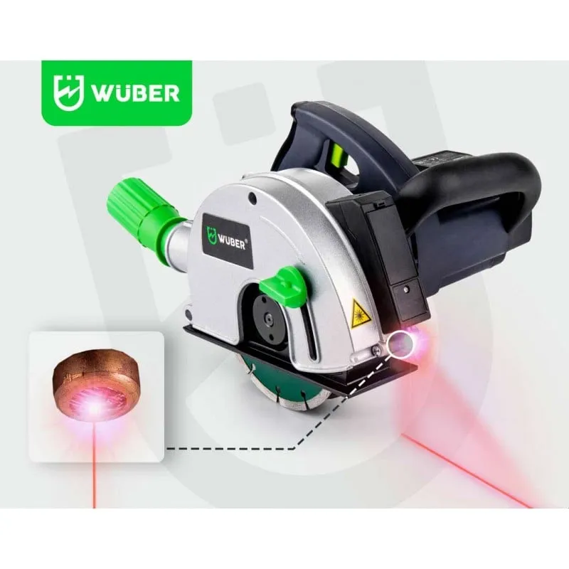 glodalica za utore u zidu w01070 3100w wuber - slika 3