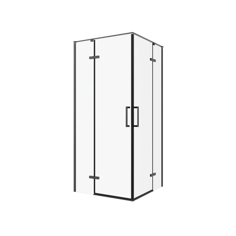 tk parla 80kv black kvadratna tuš kabina 80x80x195 cm - slika 2