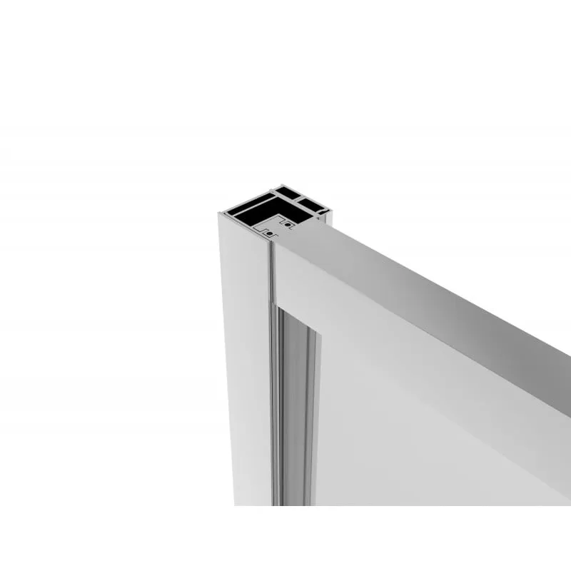 polukružna tuš kabina krom 90x90x200cm esg easy-clean - slika 4