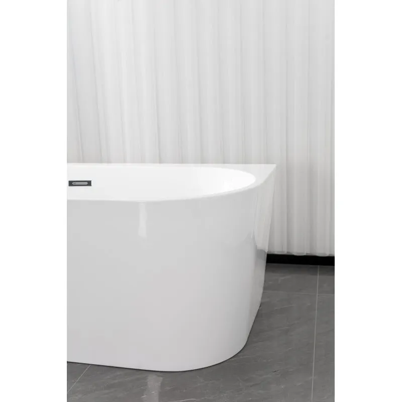 kada akrilna faro lijevo 170x75x56 cm - slika 9