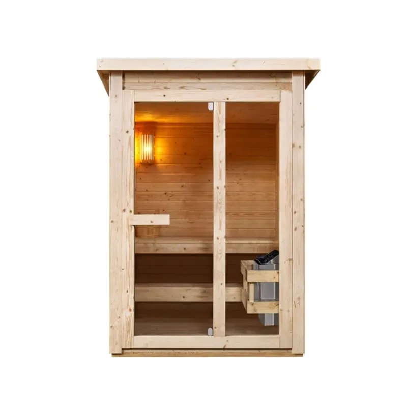 Sauna vanjska HELSINKI za 2-3 osobe. 165x175x218,9 cm (komplet za slaganje) - Mihovljan, Čakovec