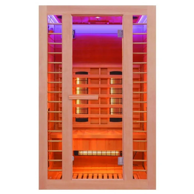sauna infracrvena kabina safir za 2 osobe 120x105x195cm - slika 2