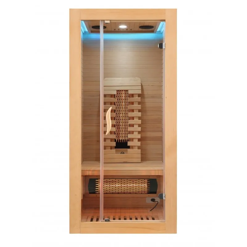 sauna infracrvena malmö 1 za 1 osobu 90x90x190 cm - slika 17