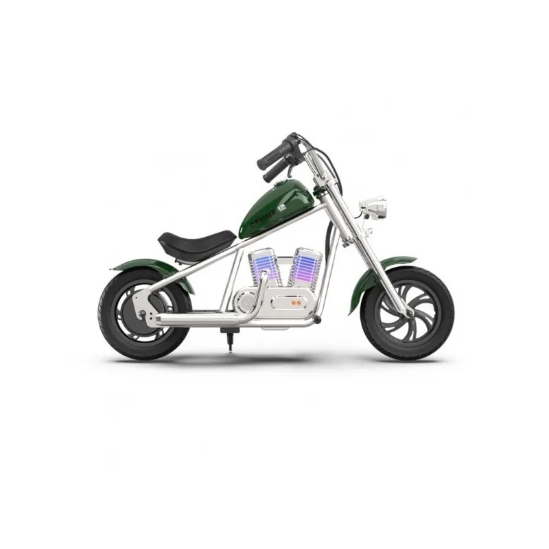 hyper gogo cruiser 12 plus (app) električni motocikl za djecu - zeleni - slika 1