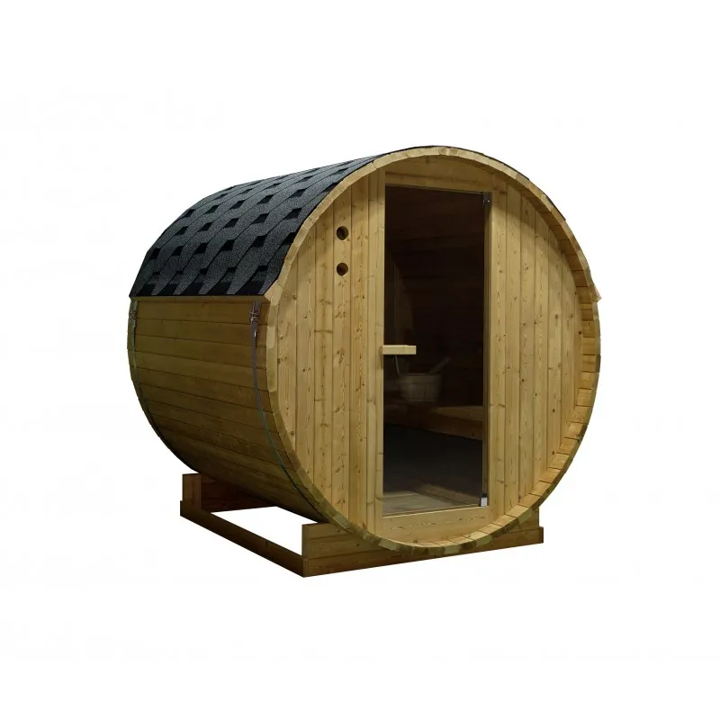 Sauna u obliku bačve TROMSÖ XL za 6 osoba 189 x 220 x 191,5 cm - Mihovljan, Čakovec