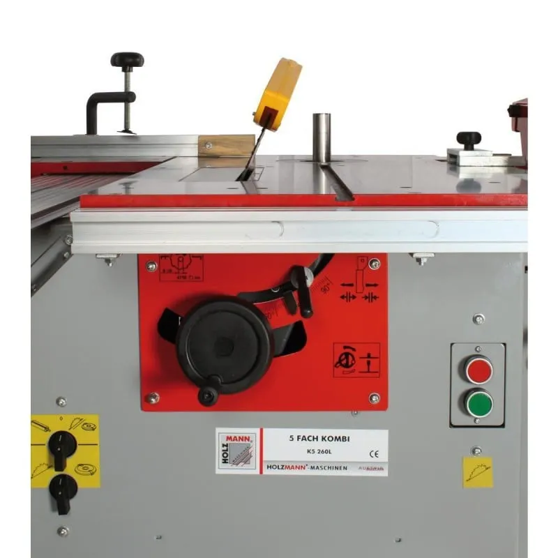 kombinirka 5u1 k5260l 400v holzmann maschinen - slika 5