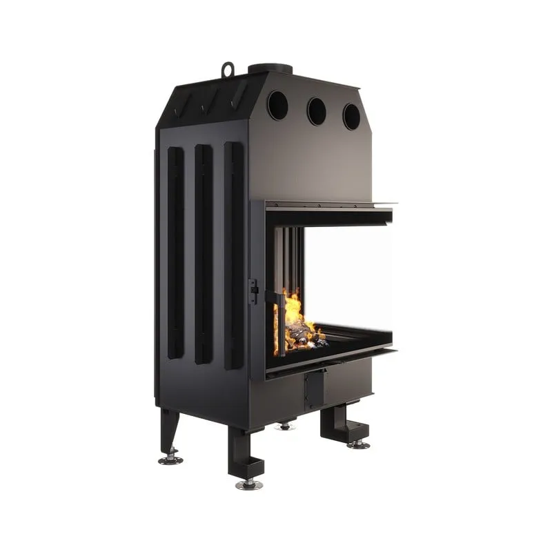 kamin ugradbeni saven energy 65x50x47r (14,5 kw) eco - crni šamot - slika 5