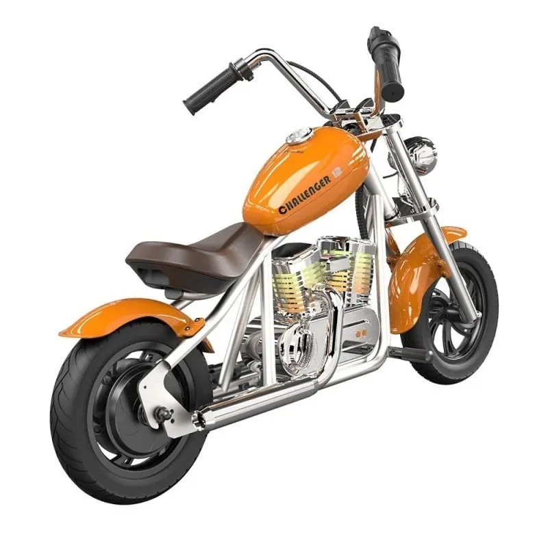 hyper gogo challenger 12 plus (app) električni motocikl za djecu - narančasti - slika 4