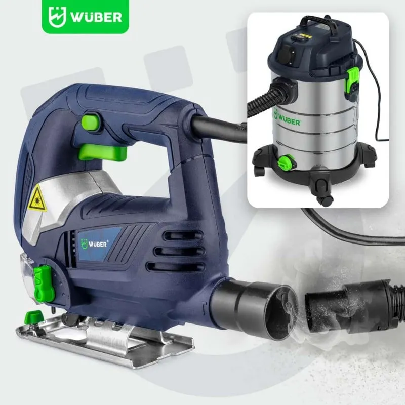 električna ubodna pila za drvo s laserom w84800 wuber - slika 8