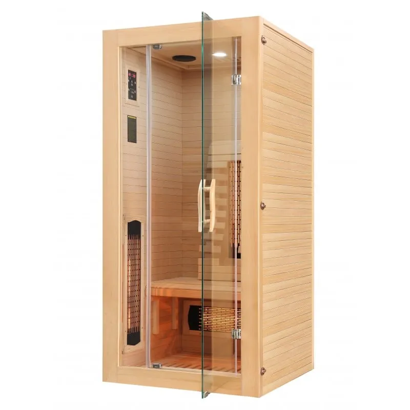 sauna infracrvena malmö 1 za 1 osobu 90x90x190 cm - slika 3