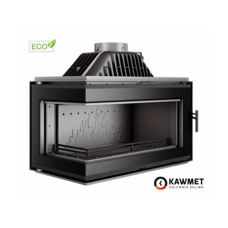 Kamin ugradbeni Kawmet W16 LB BLACK (13,5 kw) ECO - Mihovljan, Čakovec
